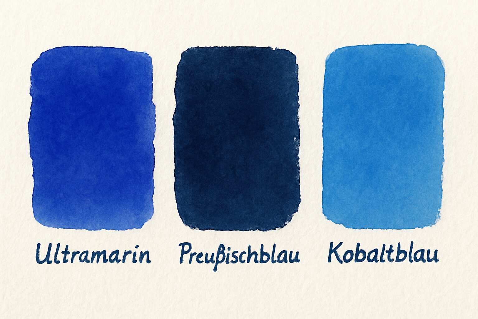 3 Mal Blau