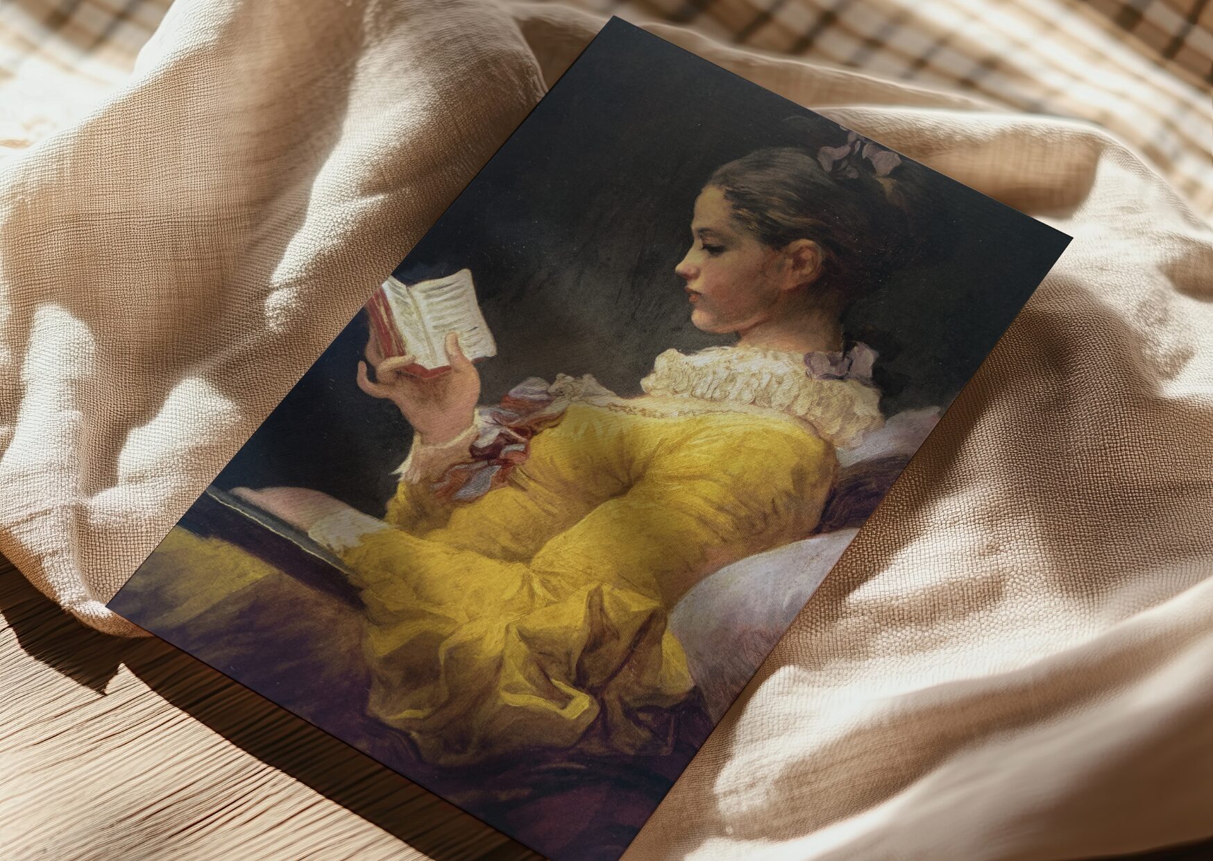Jean-Honoré Fragonard die Lesende