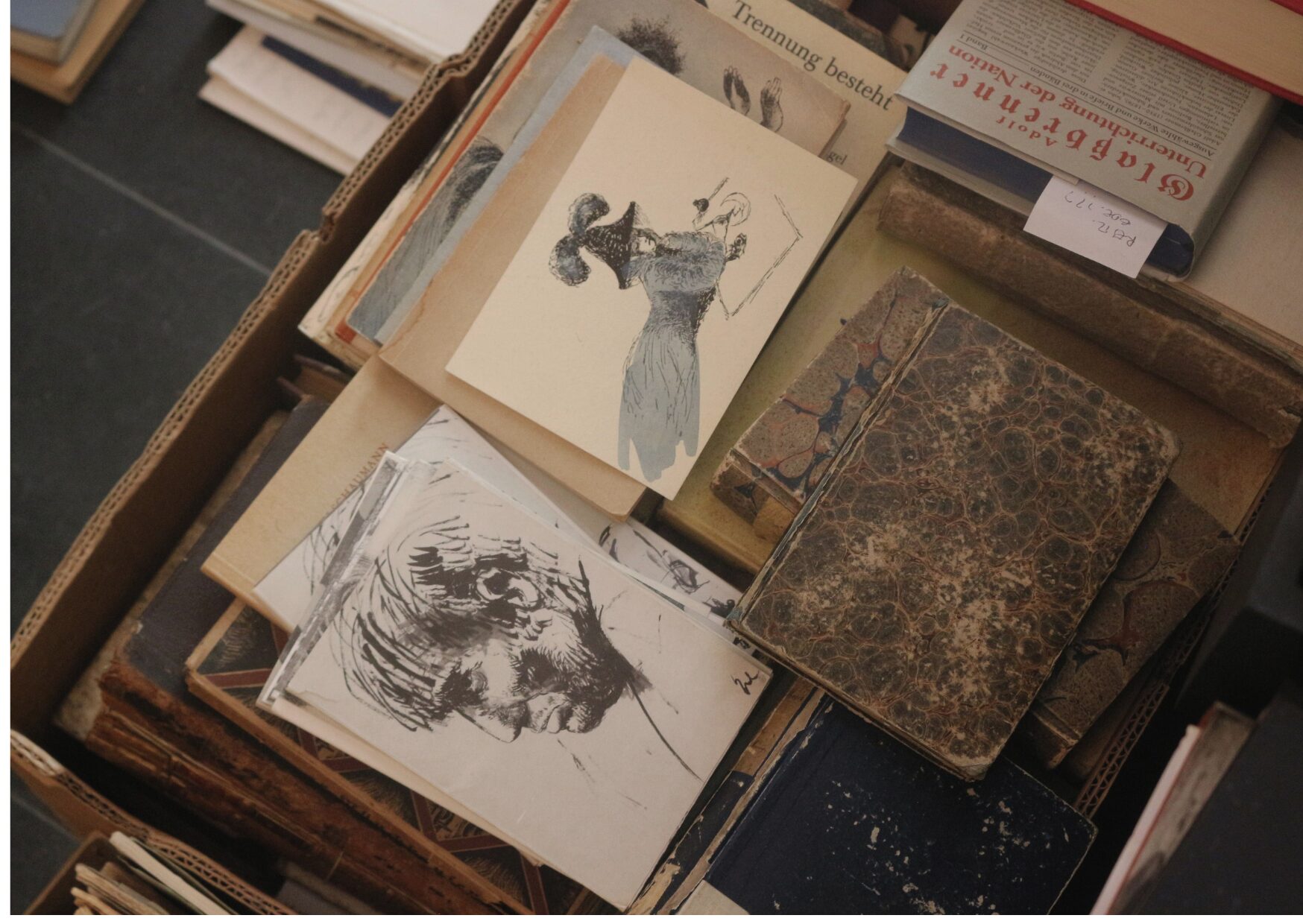 Sammelleidenschaft historische Ansichtskarten